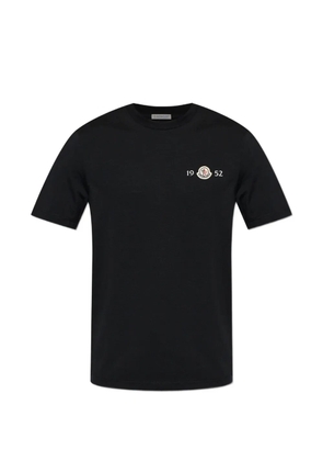 Moncler logo-patch T-shirt - Black