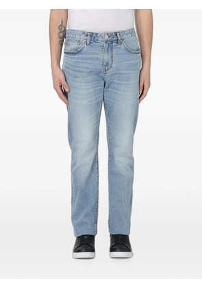 Armani Exchange faded-effect jeans - Blue