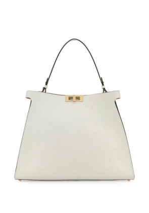 FENDI large Peekaboo shoulder bag - White
