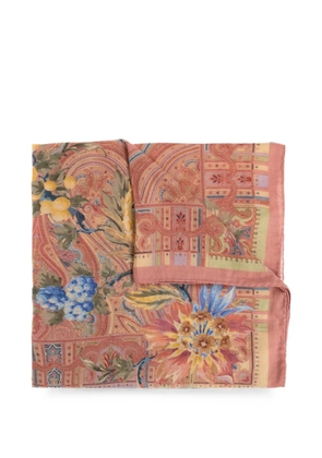 ETRO floral-print scarf - Pink