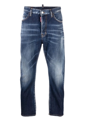 DSQUARED2 mid-rise straight-leg jeans - Blue