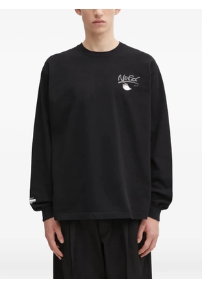 Neighborhood graphic-print long-sleeve T-shirt - Black