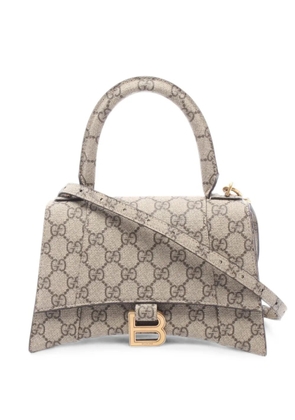 Balenciaga Pre-Owned x Gucci 2010s Hacker Project Hourglass handbag - Neutrals