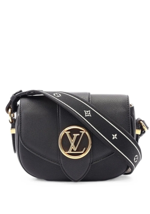 Louis Vuitton Pre-Owned 2010s LV Pont 9 mini shoulder bag - Black