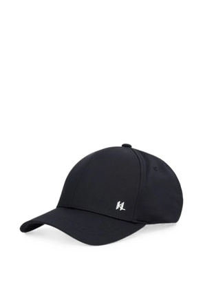 Karl Lagerfeld logo-plaque baseball cap - Black