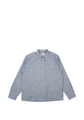 Naked and Famous True striped shirt - Blue
