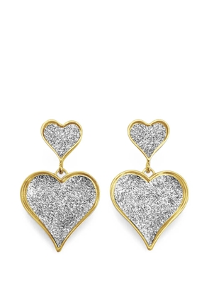 HZMER JEWELLERY Prema drop earrings - Gold
