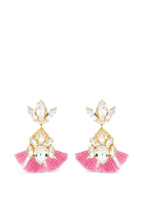 Anton Heunis crystal-embellished tassel earrings - Gold