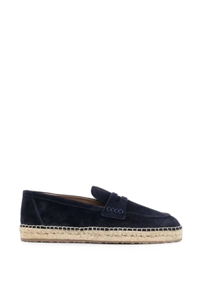 Gianvito Rossi Lido suede espadrilles - Blue