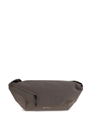 Paul Smith logo-print shoulder bag - Brown