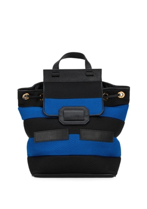 Moschino striped backpack - Black