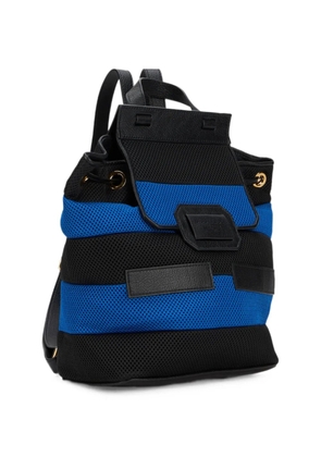 Moschino striped backpack - Black