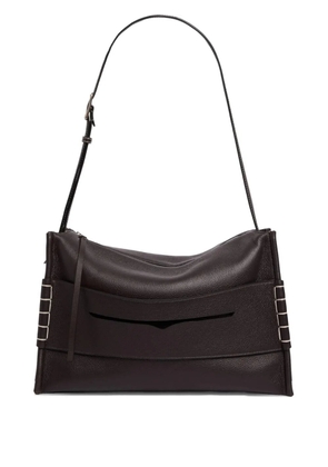 JW Anderson Messenger suede shoulder bag - Brown
