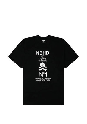 Neighborhood SS-8 logo-print T-shirt - Black