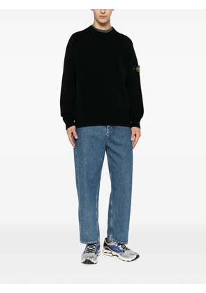 Stone Island raglan-sleeves sweater - Black