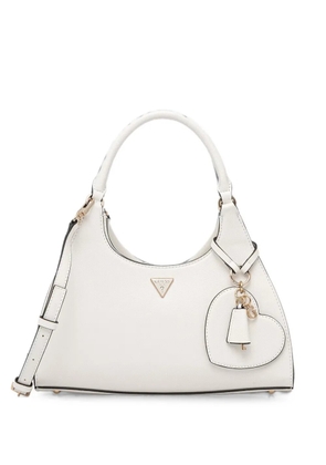 GUESS USA Isobel heart-motif shoulder bag - White
