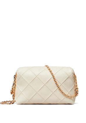Tory Burch Fleming Soft quilted mini crossbody bag - Neutrals