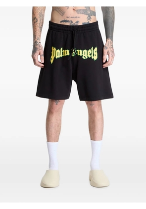 Palm Angels Outline Logo drawstring shorts - Black