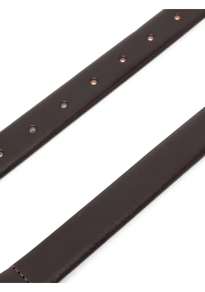 Déhanche Hollyhock buckle belt - Brown