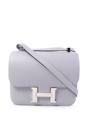 Hermès Pre-Owned 2016 24 Constance leather shoulder bag - Grey