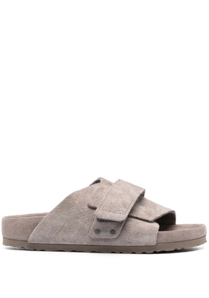Birkenstock Kyoto suede slides - Neutrals