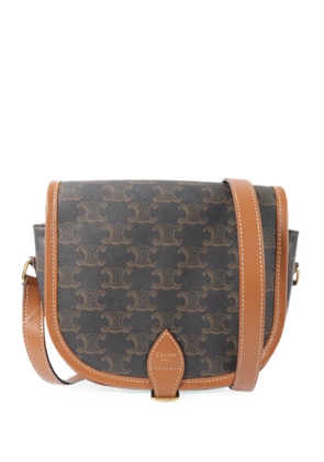 Celine Pre-Owned Folco shoulder bag - Brown
