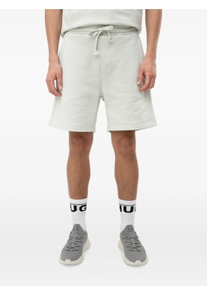 HUGO drawstring-waist logo-print shorts - Green