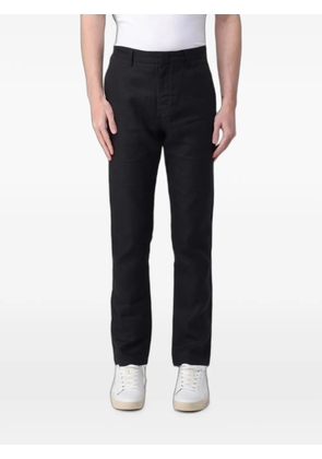 Colmar linen chino trousers - Black