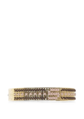 L'EIGHT STUDIO embroidery bracelet - Gold