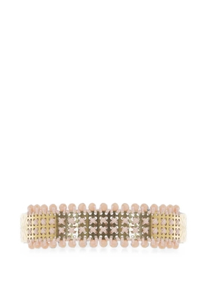 L'EIGHT STUDIO micro-stud panel rigid bracelet - Gold