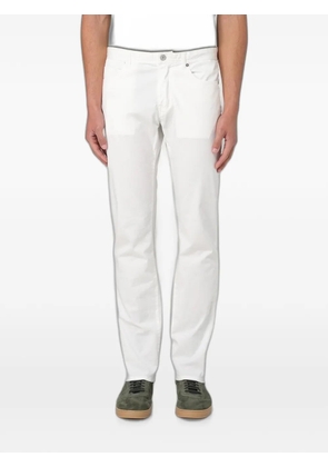 BROOKSFIELD stretch-cotton trousers - White