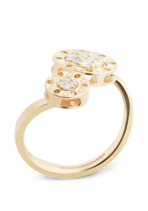 Officina Bernardi small Senzatempo Essence diamond ring - Gold