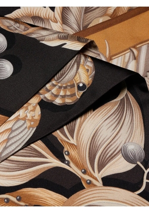 Ferragamo Parrots-print bandeau - Black