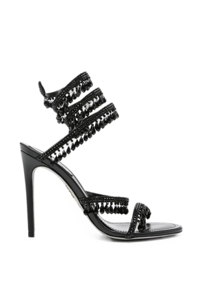 René Caovilla Cleo bead-embellished sandals - Black