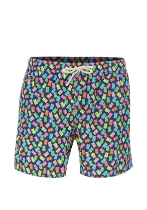 MC2 Saint Barth Lighting printed swim shorts - Blue