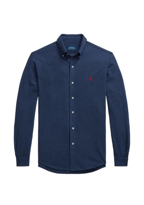 Polo Ralph Lauren Featherweight embroidered long-sleeved shirt - Blue
