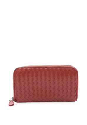 Bottega Veneta Pre-Owned 2000s Intrecciato leather wallet - Brown