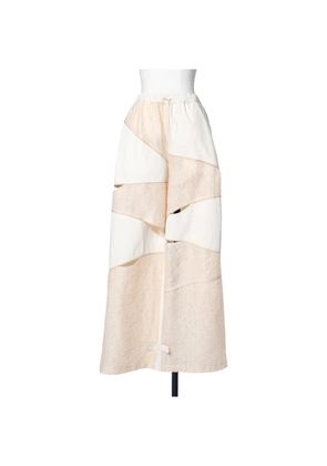 Muller Of Yoshiokubo paneled wide-leg trousers - Neutrals