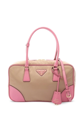 Prada Pre-Owned 2010s Re-Edition 1978 Re-Nylon Saffiano handbag - Neutrals