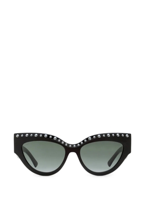 Jimmy Choo Eyewear Sonja faux-pearl cat-eye sunglasses - Black