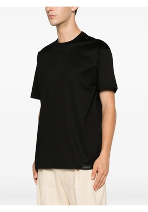 Low Brand logo-patch T-shirt - Black