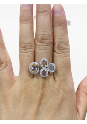 HYT Jewelry diamond cocktail ring - Silver