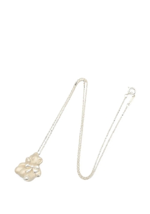 Tiffany & Co. Pre-Owned 2010s teddy-bear pendant necklace - Silver