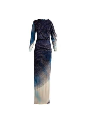 Silvia Tcherassi Zaid polka-dot maxi dress - Blue