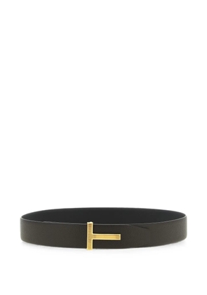 TOM FORD Icon reversible leather belt - Brown