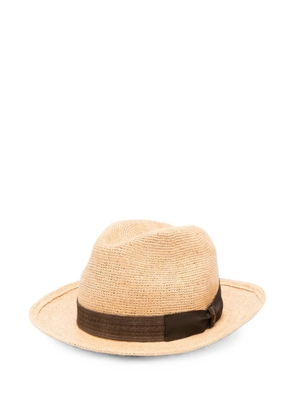 Borsalino Federico straw hat - Neutrals