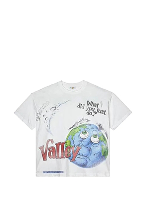 Vale World Peace graphic-print T-shirt - White