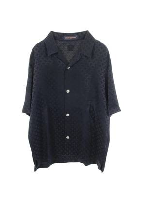 Louis Vuitton Pre-Owned 2010s graphic jacquard shirt - Black