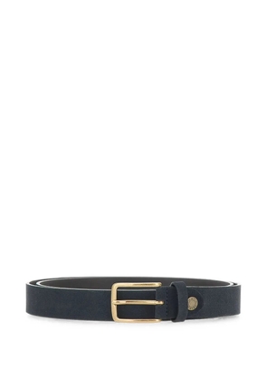 GIANNI CHIARINI calf suede belt - Blue