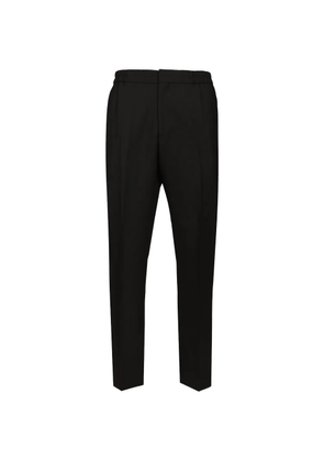 Paul Smith elasticated-waist wool trousers - Black